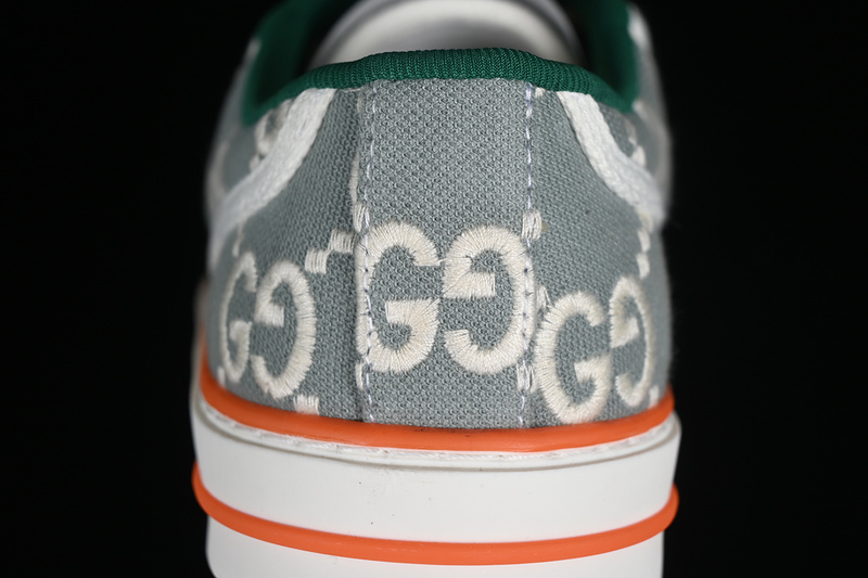 Gucci Tennis 1977 Print Sneaker White/Red/Green/Grey 19