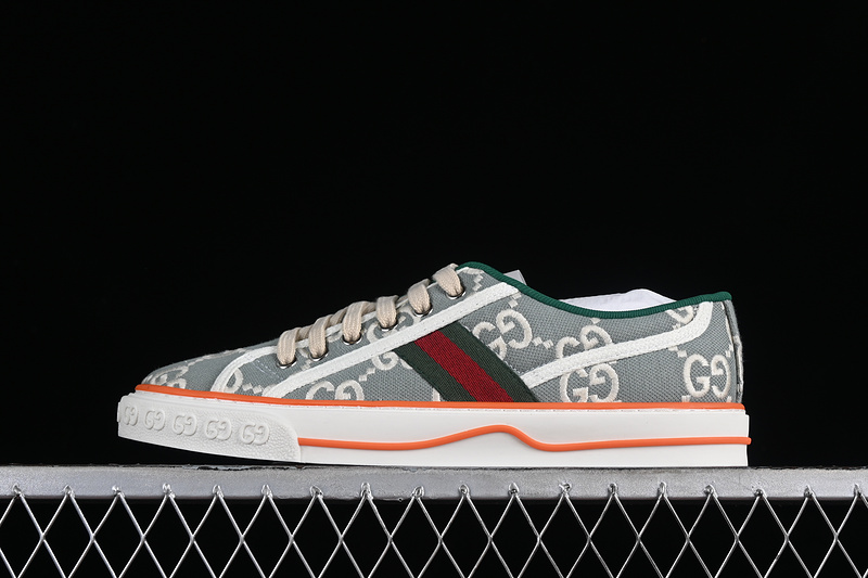 Gucci Tennis 1977 Print Sneaker White/Red/Green/Grey 29