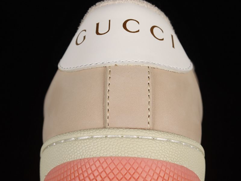 Gucci Screener Sneakers Beige/Light Pink/Yellow-White 11