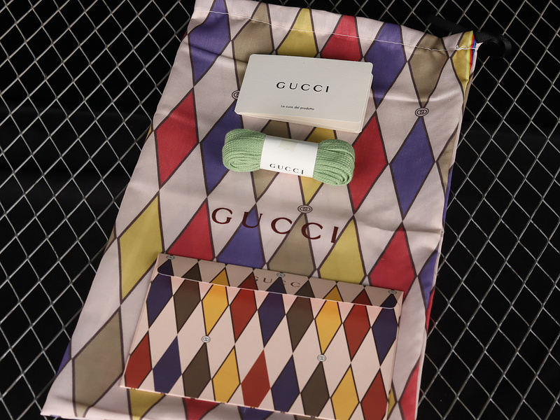 Gucci Screener Sneakers Dark Grey/Navy Blue/Red 3