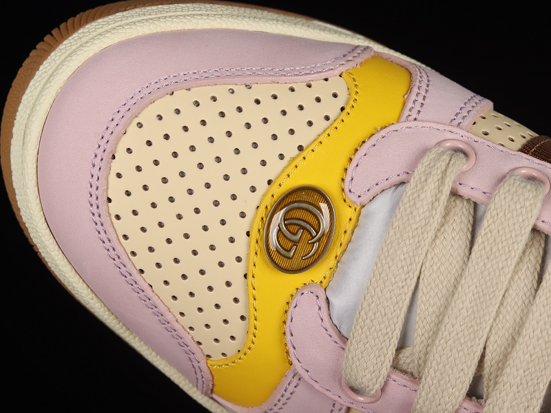 Gucci Screener Sneakers Light Pink/Beige/Brown 7