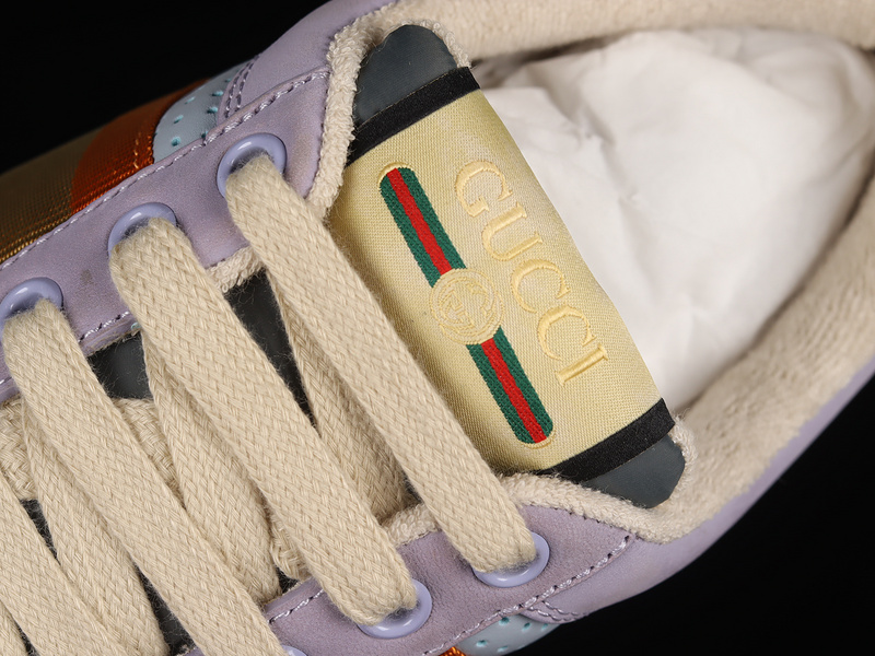 Gucci Screener Sneakers Light Purple/Multi-Color 13