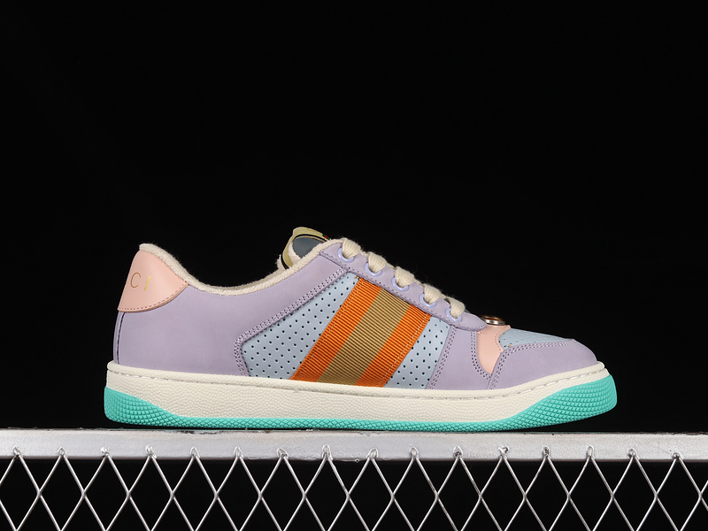 Gucci Screener Sneakers Light Purple/Multi-Color 15