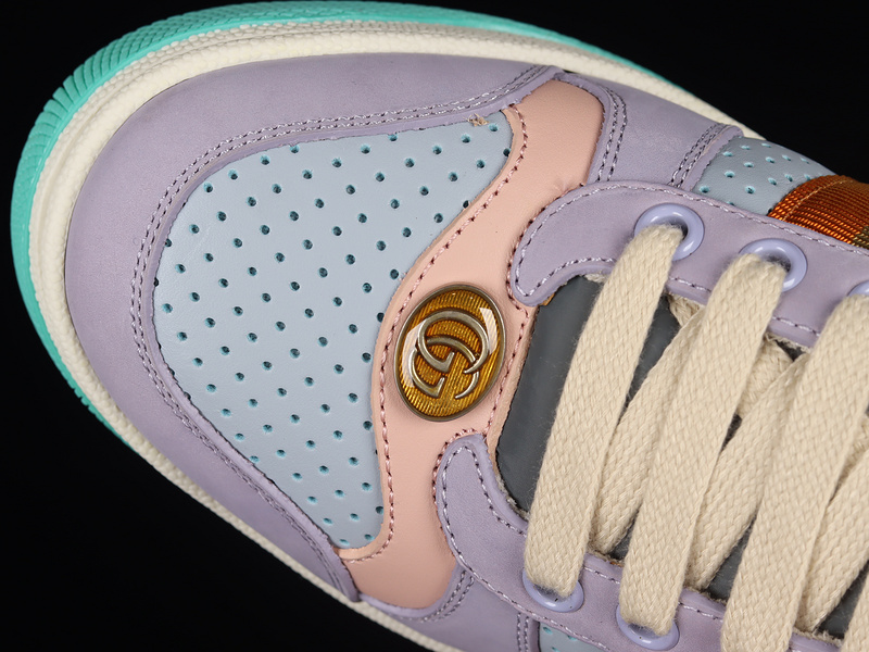 Gucci Screener Sneakers Light Purple/Multi-Color 21