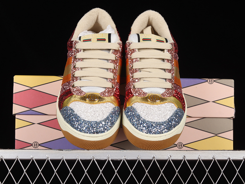 Gucci Screener Sneakers Mutli-Color/Gold 21