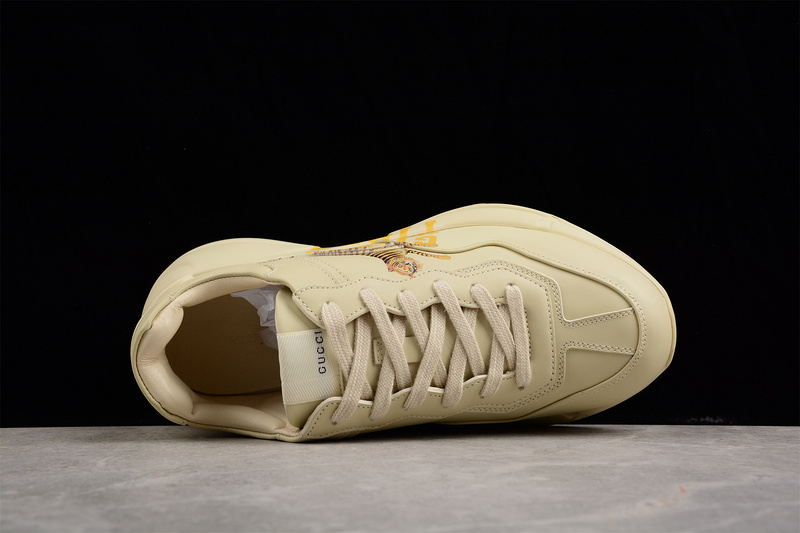 Gucci Rhyton Vintage Trainer Sneaker Beige/Beige/Tiger 11