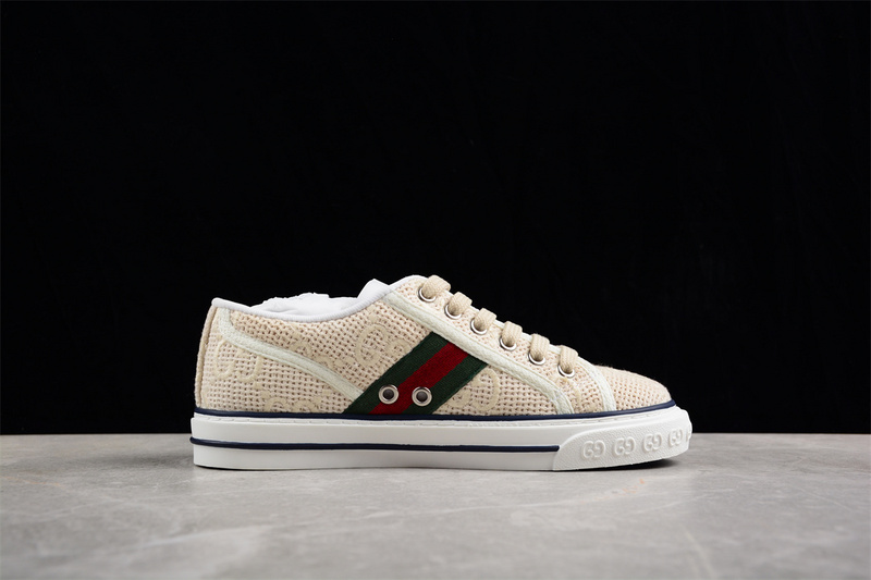 Gucci Tennis 1977 Print Sneaker Beige/Red/Green/White 9