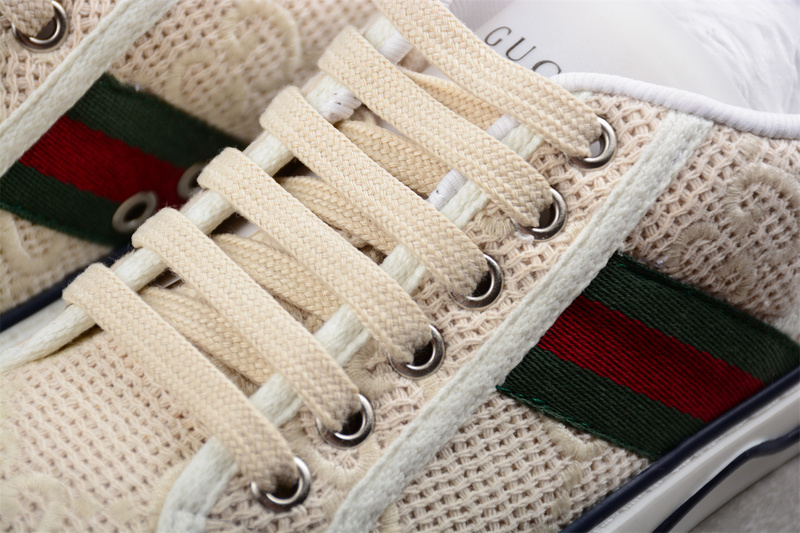 Gucci Tennis 1977 Print Sneaker Beige/Red/Green/White 11