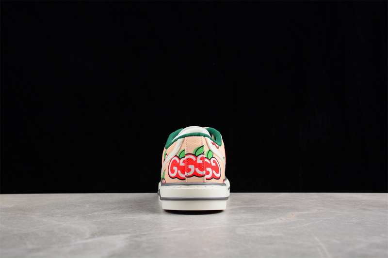 Gucci Tennis 1977 Print Sneaker Pink/Green/White 17