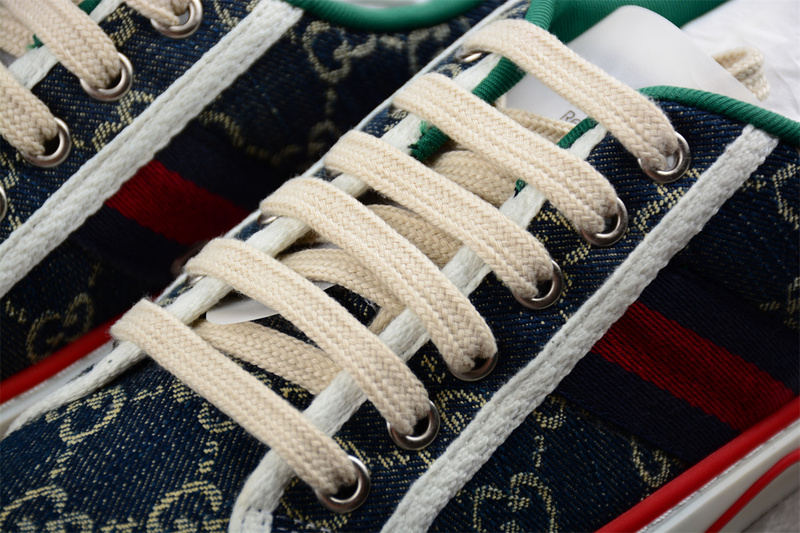 Gucci Tennis 1977 Print Sneaker Red/Green/Blue 17