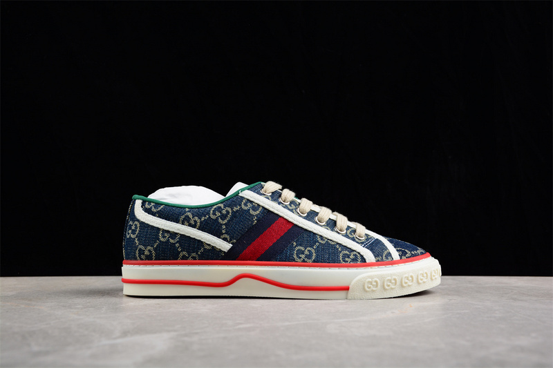 Gucci Tennis 1977 Print Sneaker Red/Green/Blue 23