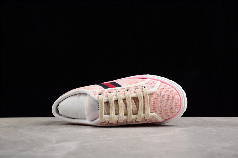 Gucci Tennis 1977 Print Sneaker Red/Pink/Black 7