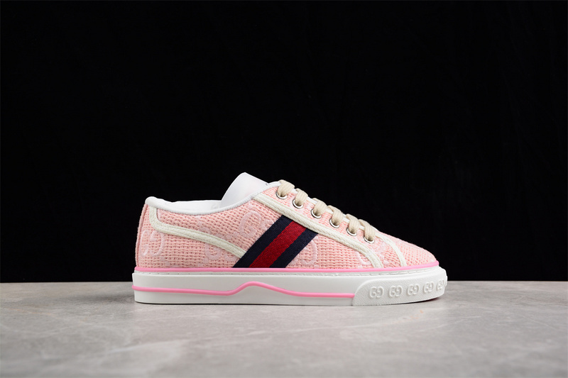 Gucci Tennis 1977 Print Sneaker Red/Pink/Black 13