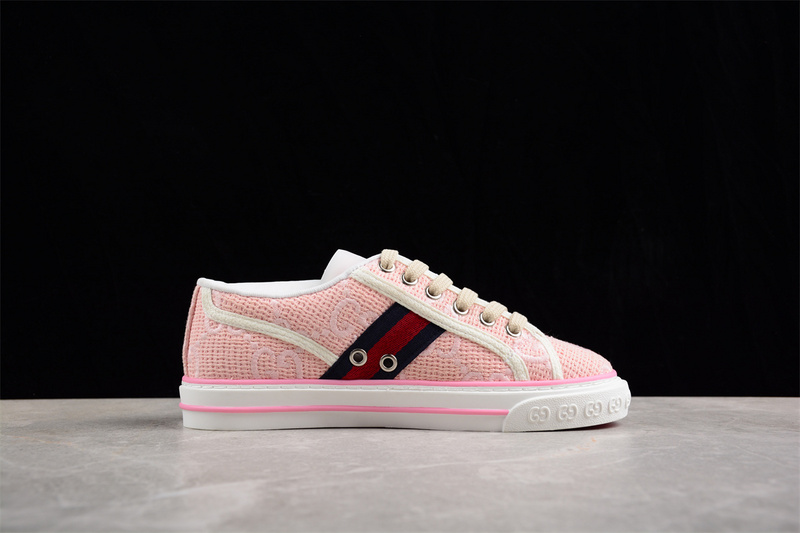 Gucci Tennis 1977 Print Sneaker Red/Pink/Black 23