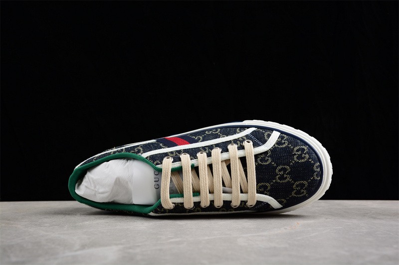 Gucci Tennis 1977 Print Sneaker White/Red/Black 15