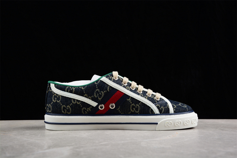 Gucci Tennis 1977 Print Sneaker White/Red/Black 21