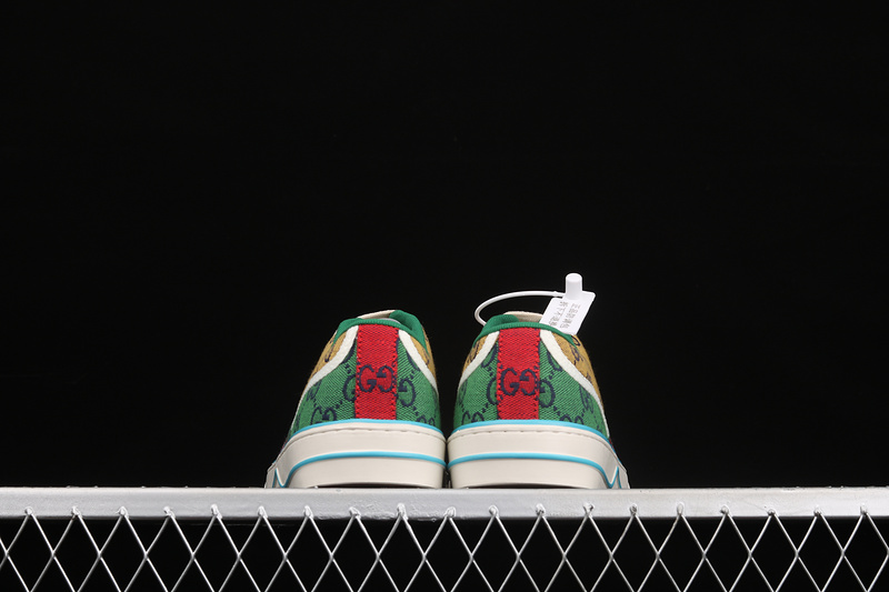 Gucci Tennis 1977 Print Sneakers Multi-Color/White 7