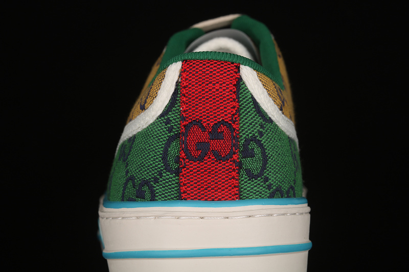 Gucci Tennis 1977 Print Sneakers Multi-Color/White 31