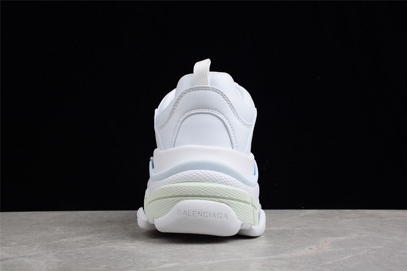 Gucci X Balenciaga Triple S Sneakers White/White/Black 19