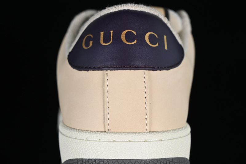 Gucci Distressed Screener Sneaker Red/Green/Brown/Black 29