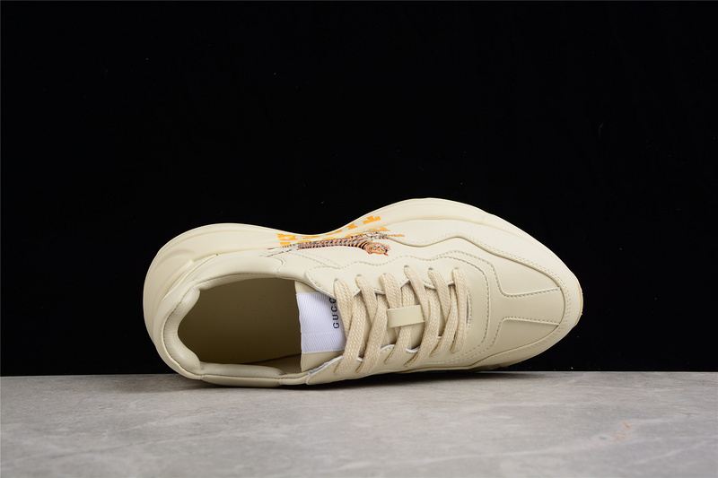 Gucci Rhyton Vintage Trainer Sneaker Beige/Beige/Beige 3