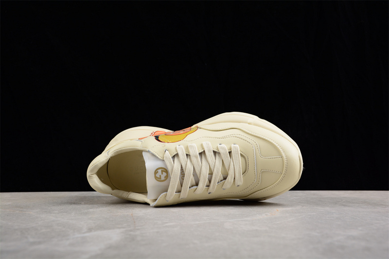 Gucci Rhyton Vintage Trainer Sneaker Yellow 3