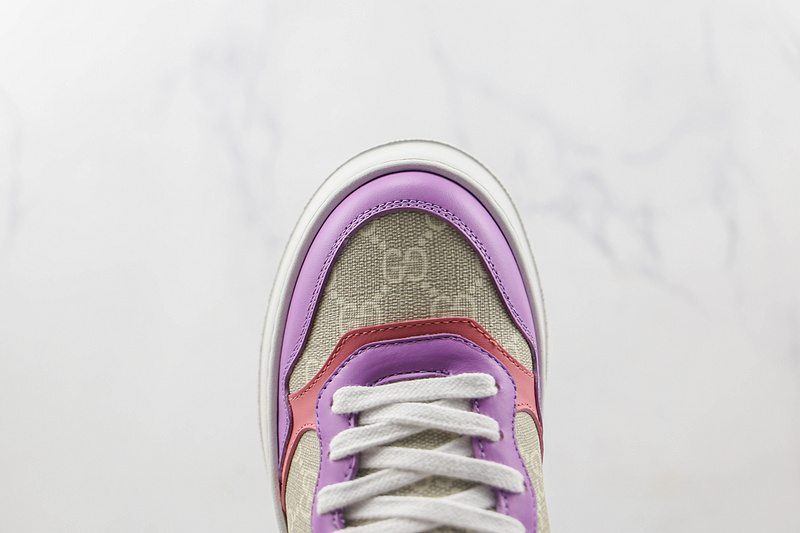 Gucci Screener Gg High-Top Sneaker Purple/Pink/White 3