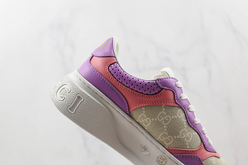 Gucci Screener Gg High-Top Sneaker Purple/Pink/White 7