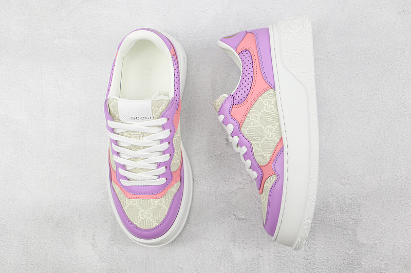 Gucci Screener Gg High-Top Sneaker Purple/Pink/White 11