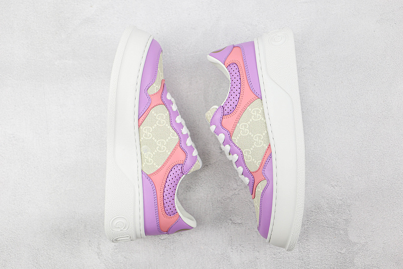 Gucci Screener Gg High-Top Sneaker Purple/Pink/White 13