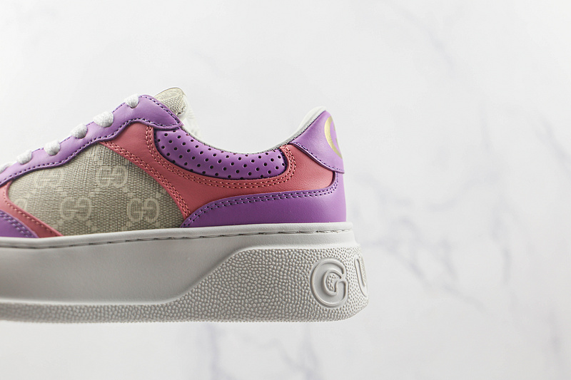 Gucci Screener Gg High-Top Sneaker Purple/Pink/White 15