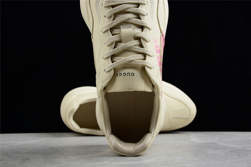 Gucci Rhyton Vintage Trainer Sneaker Beige/Light Pink/Beige 9