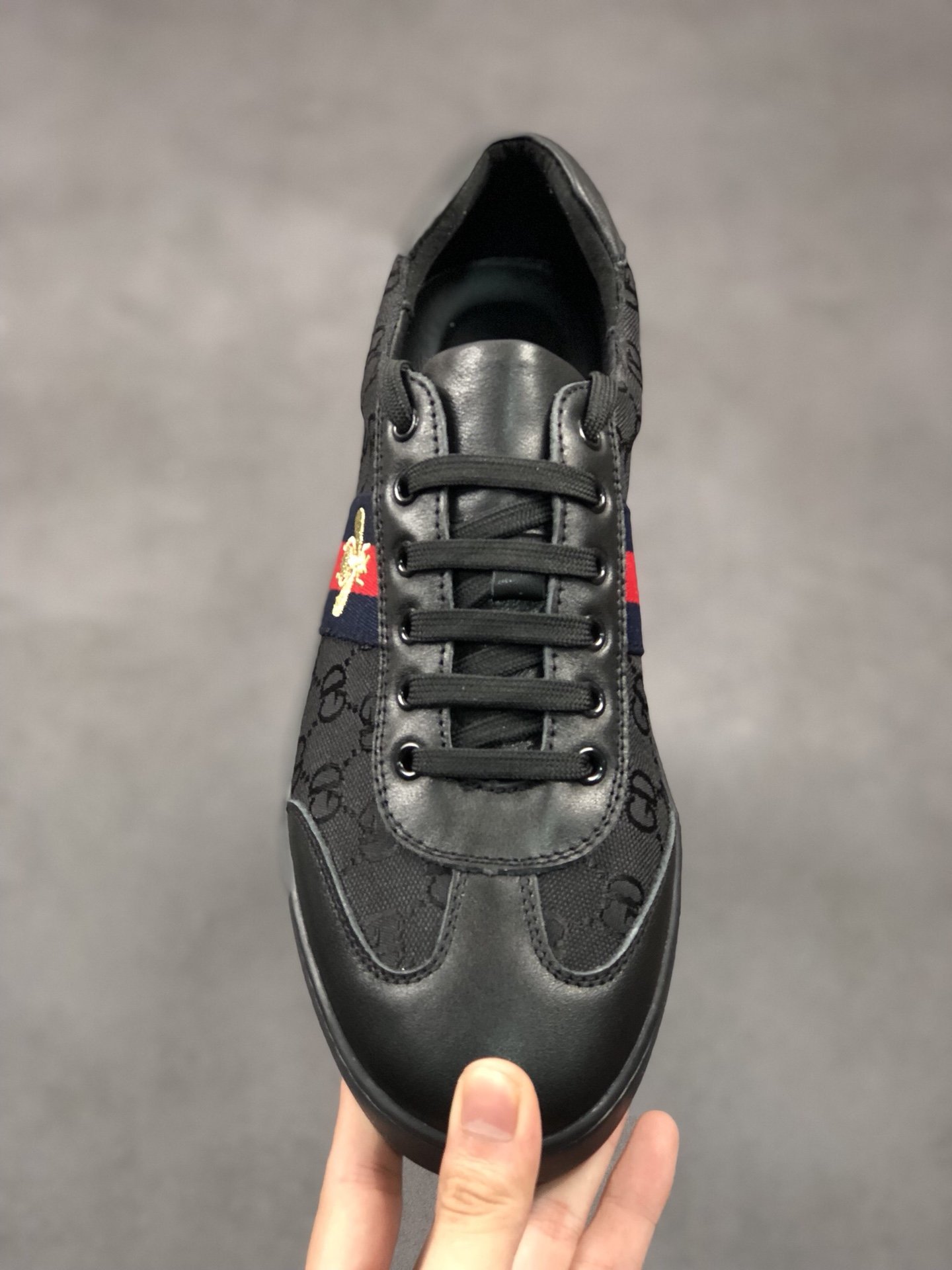 Gucci Sneakers Black/Navy Blue/Red 3