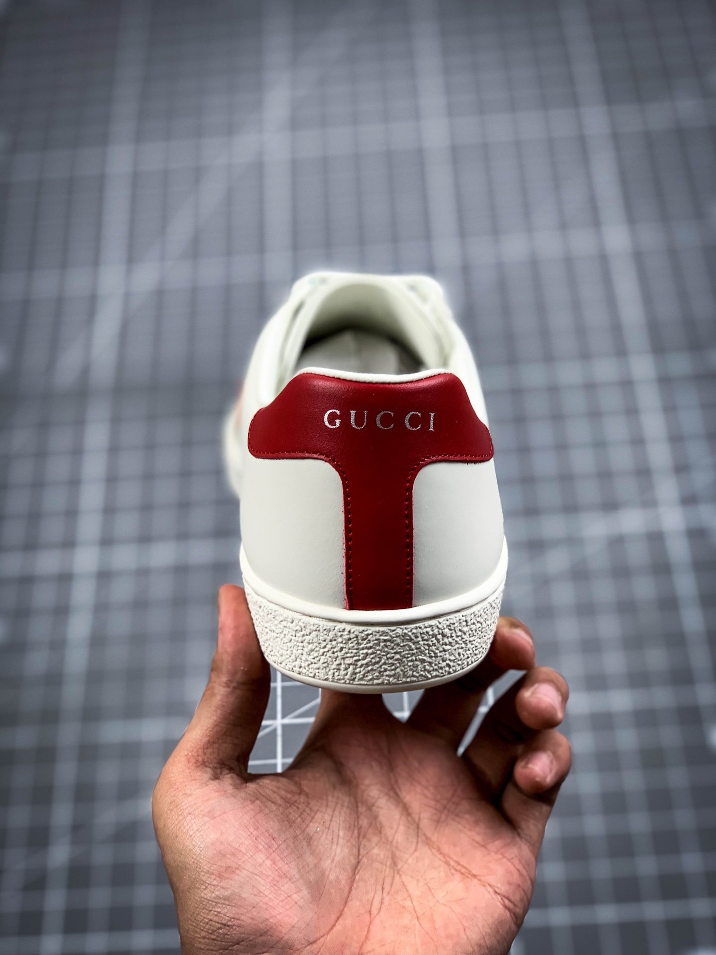 Gucci Low Shoes White/Green/Red-Gold 17