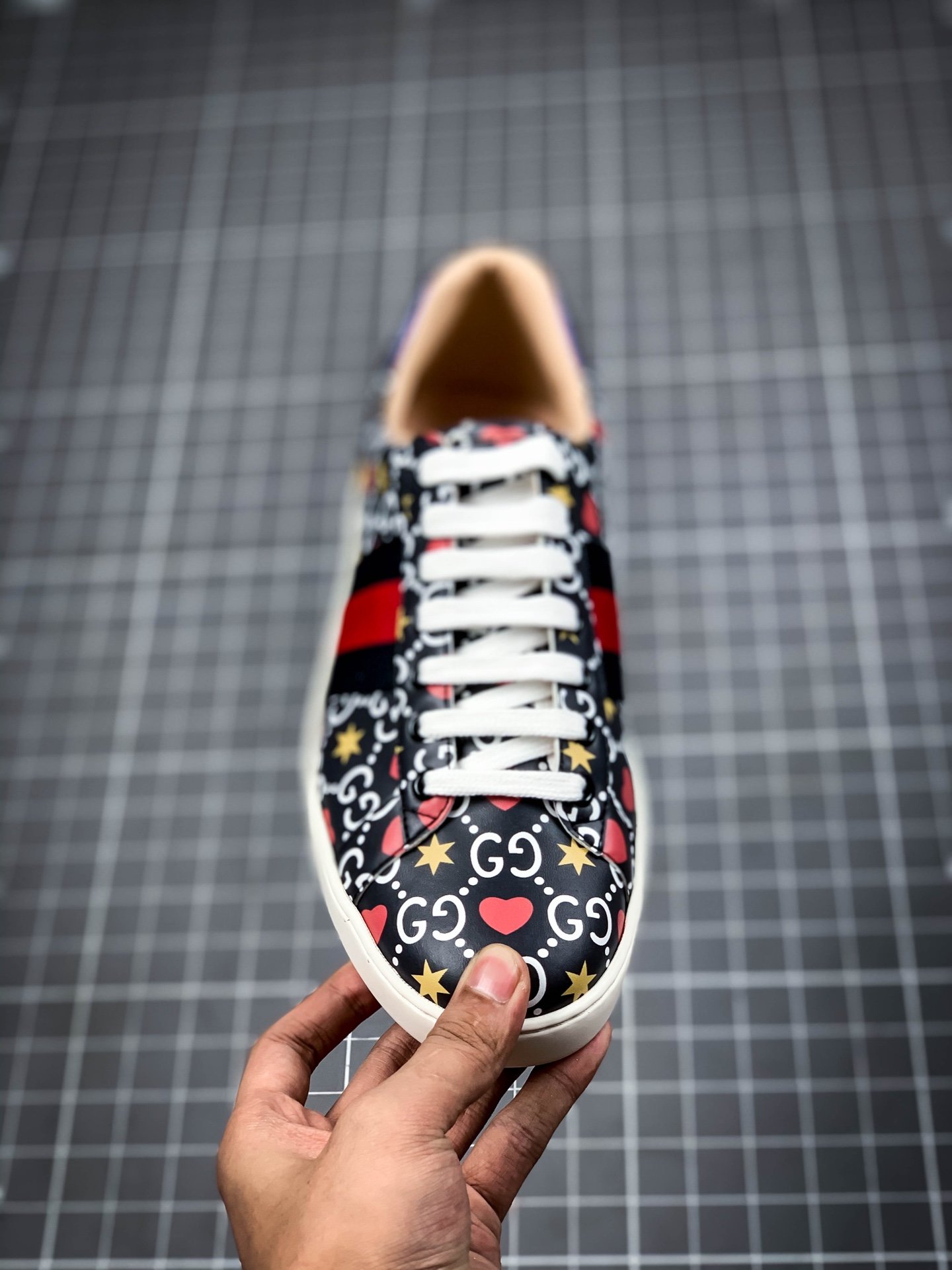 Gucci Sneakers Black/Red/White 15