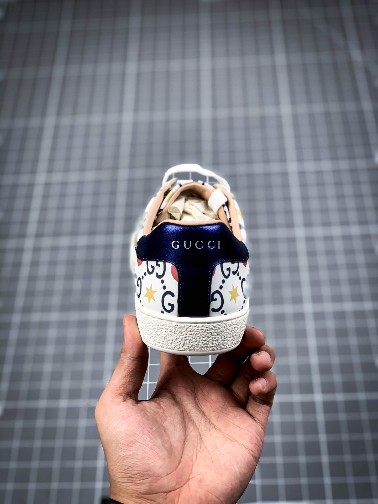 Gucci Sneakers White/Red/Black 15