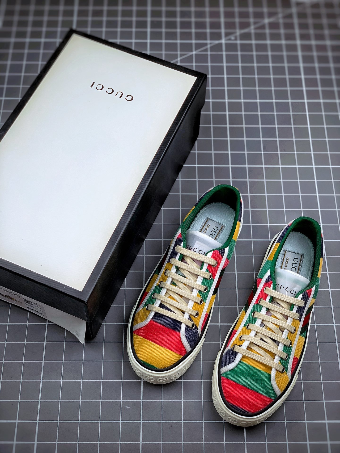 Gucci Tennis 1977 Print Sneaker Multi-Color 3