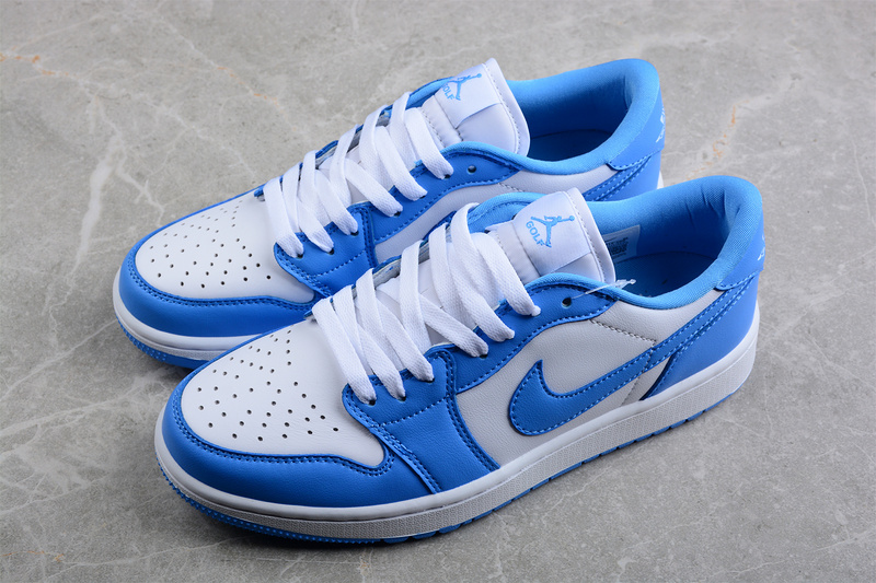 Air Jordan 1 Low Golf Unc White/University Blue 13