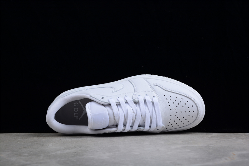 Air Jordan 1 Low Golf White/White/White 11