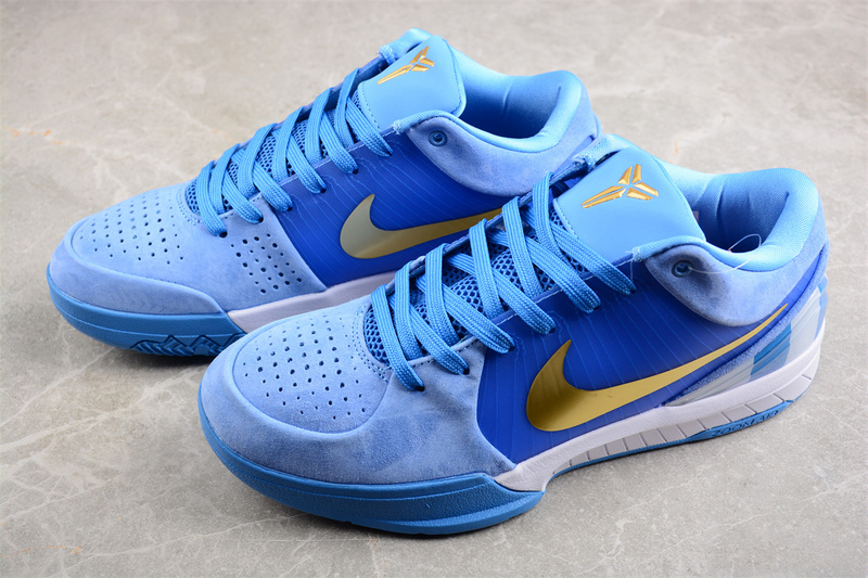 Niek Zoom Kobe 4 Protro Blue/White/Gold 9