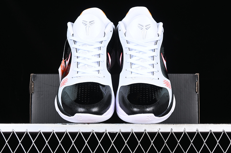 Zoom Kobe 5 Chaos White/Black/Gold/Red 9