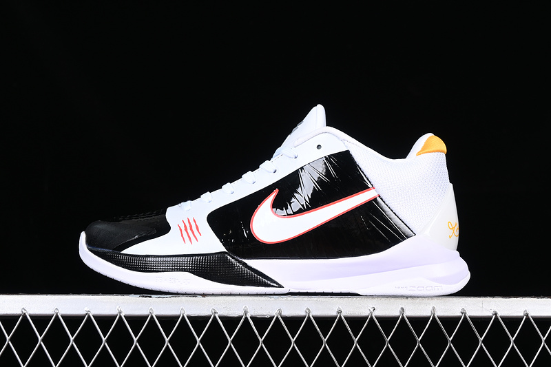 Zoom Kobe 5 Chaos White/Black/Gold/Red 17