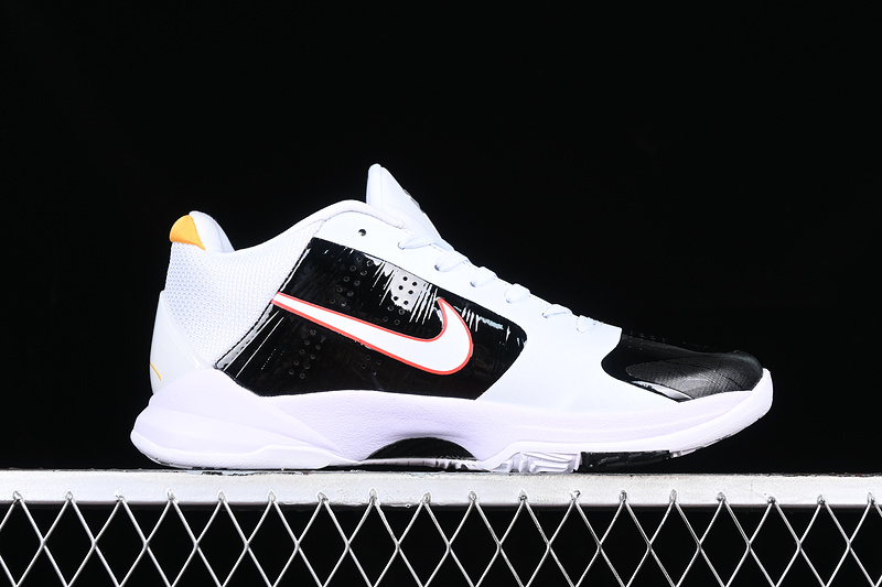 Zoom Kobe 5 Chaos White/Black/Gold/Red 23