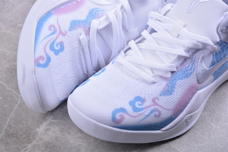 Kobe Viii Protro White/Blue/Pink 9