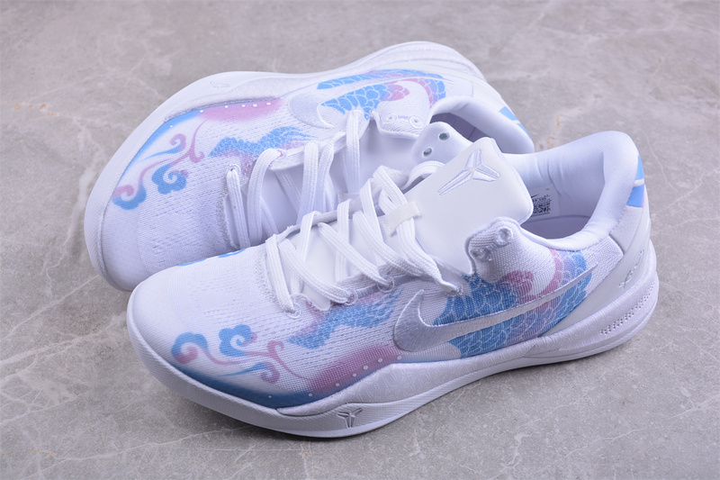 Kobe Viii Protro White/Blue/Pink 15