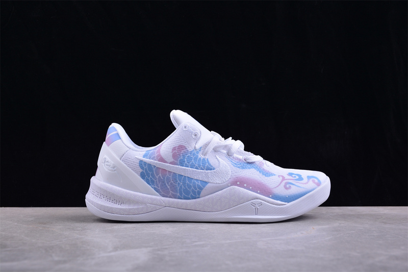 Kobe Viii Protro White/Blue/Pink 23