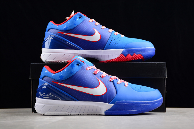 Zoom Kobe 4 Protro White/Red/Blue 5