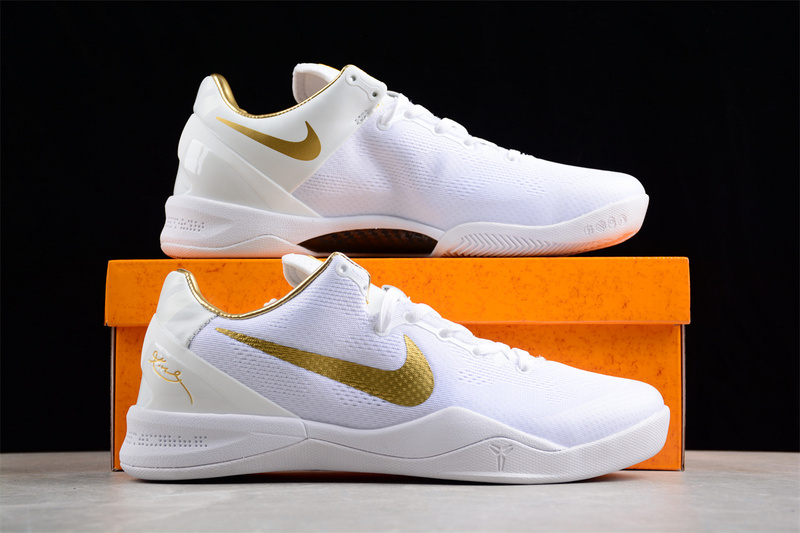 Kobe 8 Protro White/Gold 27