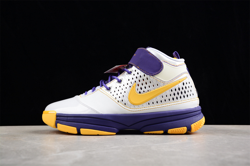 Kobe 2 White/Gold/Purple 3