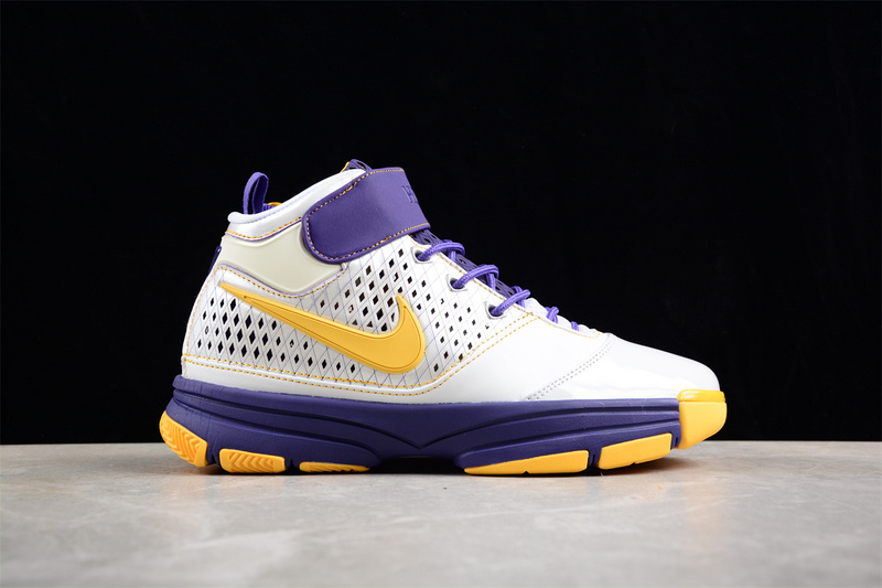 Kobe 2 White/Gold/Purple 13